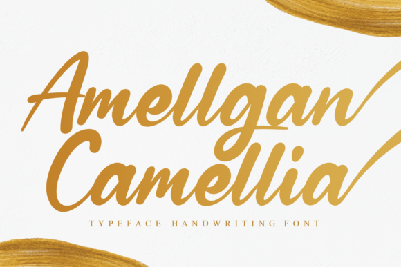 Amellgan Camellia: A Handwritten Font for Crafters