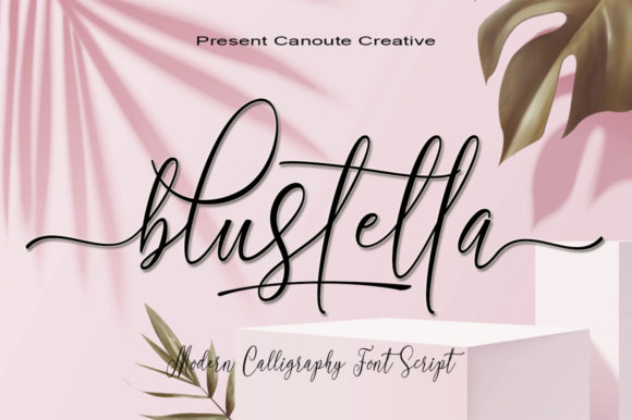 Blustella: Elevate Your Campaigns with This Romantic Script Font