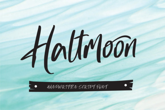 Bring Your Handmade Creations to Life with Haltmoon Font
