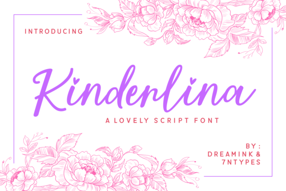 Bring Your Handmade Creations to Life with Kinderlina Font