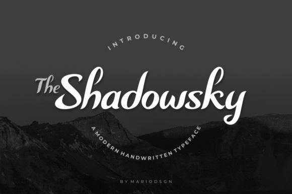 Bring Your Handmade Creations to Life with Shadowsky Font