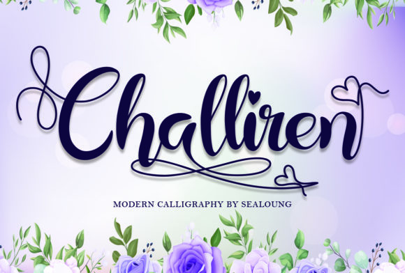 Challiren: A Versatile Script Font for Elegant Branding