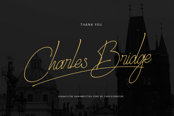 Charles Bridge: Elevate Your Brand with a Stylish Script Font