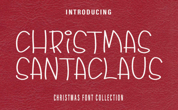 Christmas Santaclaus: A Festive Script Font