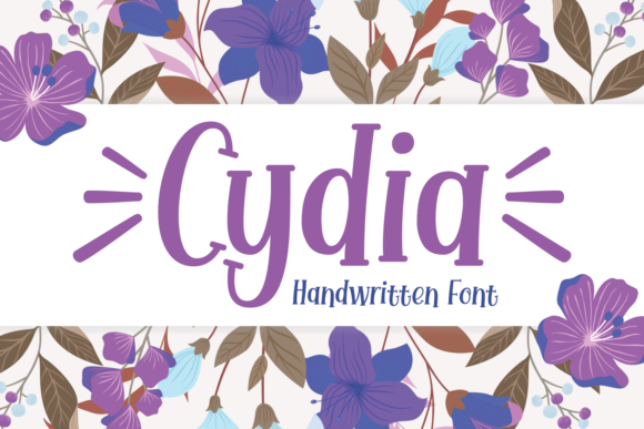 Cydia: A Joyful Handwritten Font for Creative Branding