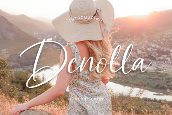 Denolla: A Script Font with Elegance and Versatility