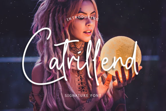 Discover Catrillend: A Handwritten Font for Editorial Charm