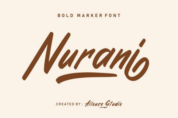 Discover Nurani: A Handwritten Font for Creative Web Design
