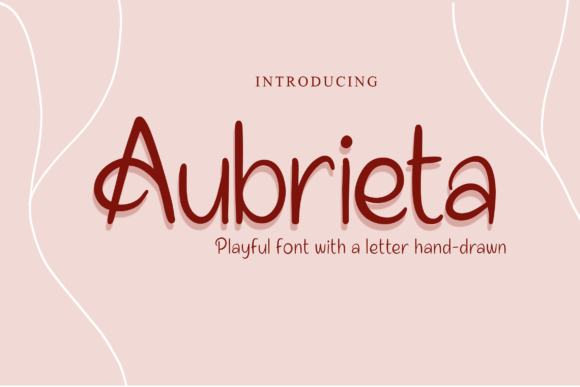 Elevate Your Editorial Design with Aubrieta Font
