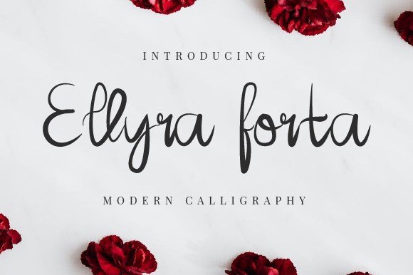 Ellyra Forta: The Perfect Handwritten Font for Elegant Web Design