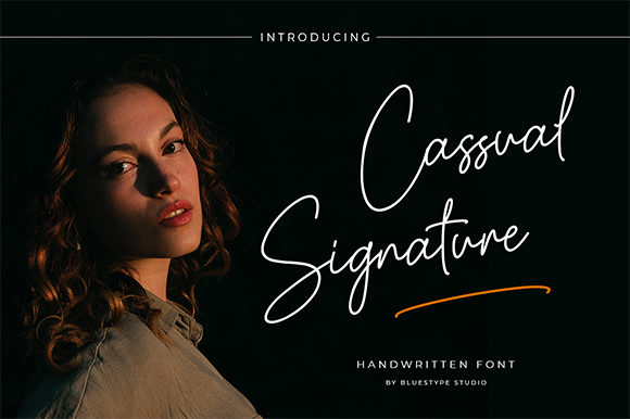 Enhance Your Brand with Cassual Signature Font
