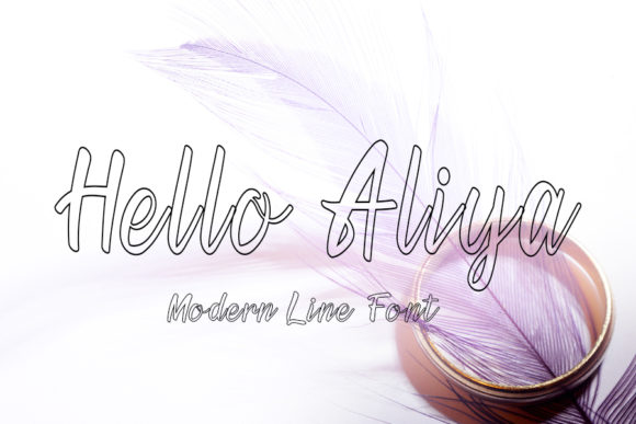 Enhance Your Brand with Hello Aliya Font