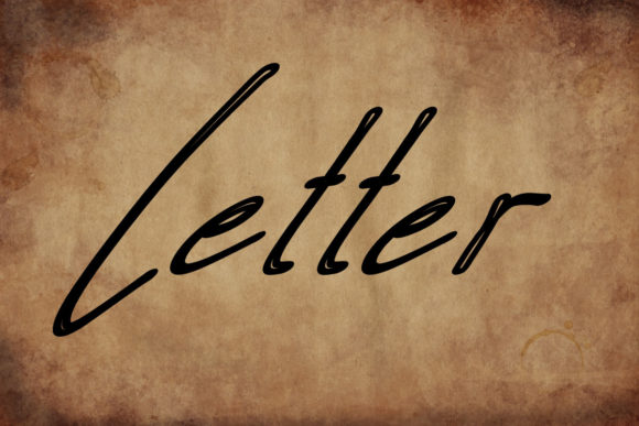 Enhance Your Brand with Letter: A Charming Handwritten Font