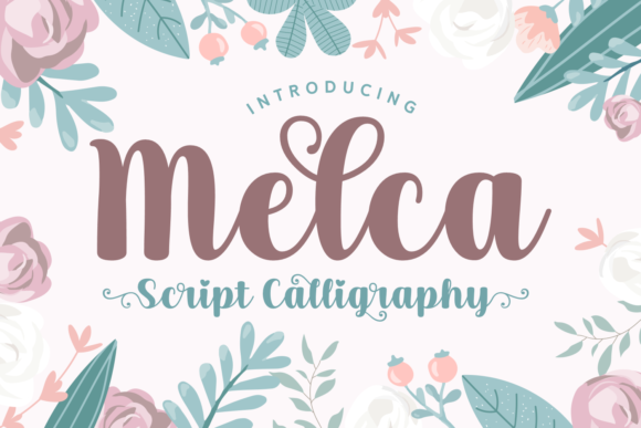 Enhance Your Brand with Melca: A Delicate Handwritten Font