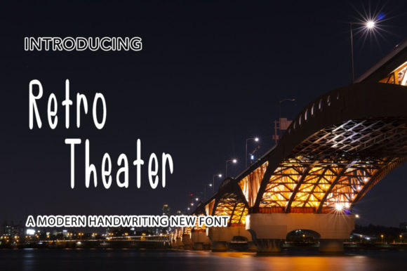 Enhance Your Campaigns with Retro Theater Font
