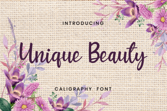 Enhance Your Campaigns with Unique Beauty Font
