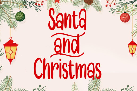 Enhance Your Holiday Crafts with Santa and Christmas Font