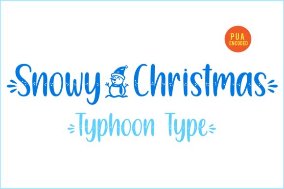 Enhance Your Web Design with Snowy Christmas Font
