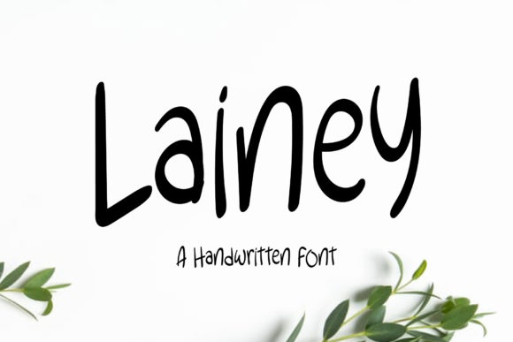 Lainey: A Charming Handwritten Font for Creative Campaigns