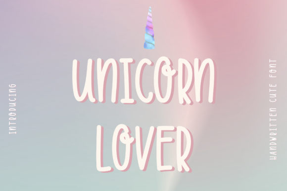 Unicorn Lover: A Playful Handwritten Font for Web Design