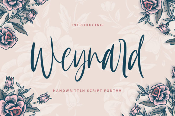 Weynard: A Script Font with Modern Elegance