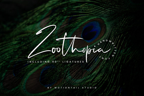 Zoothopia: A Handwritten Font for Professional Branding